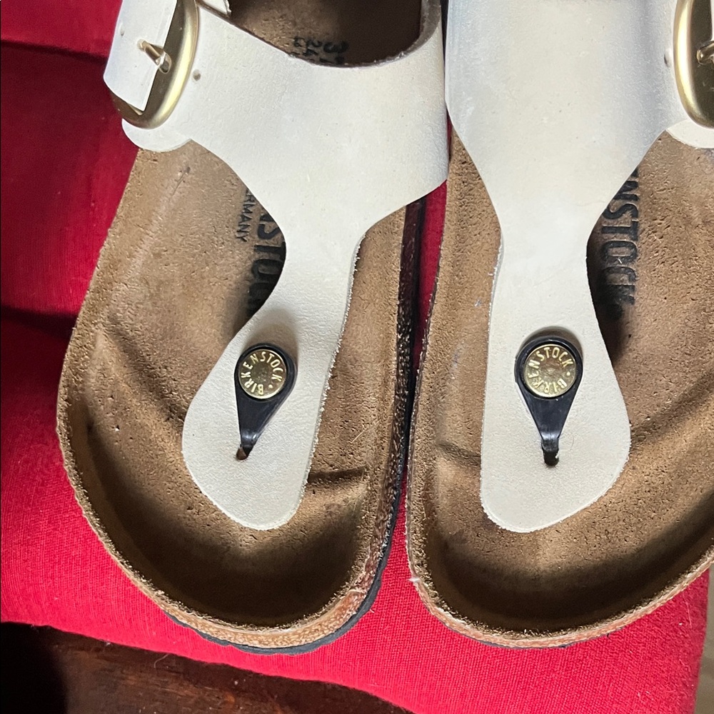 Birkenstock Gizeh 37 off white/creme neutral
